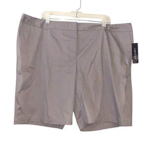LandN Sea Womens 20W Gray Cotton & Spandex Shorts